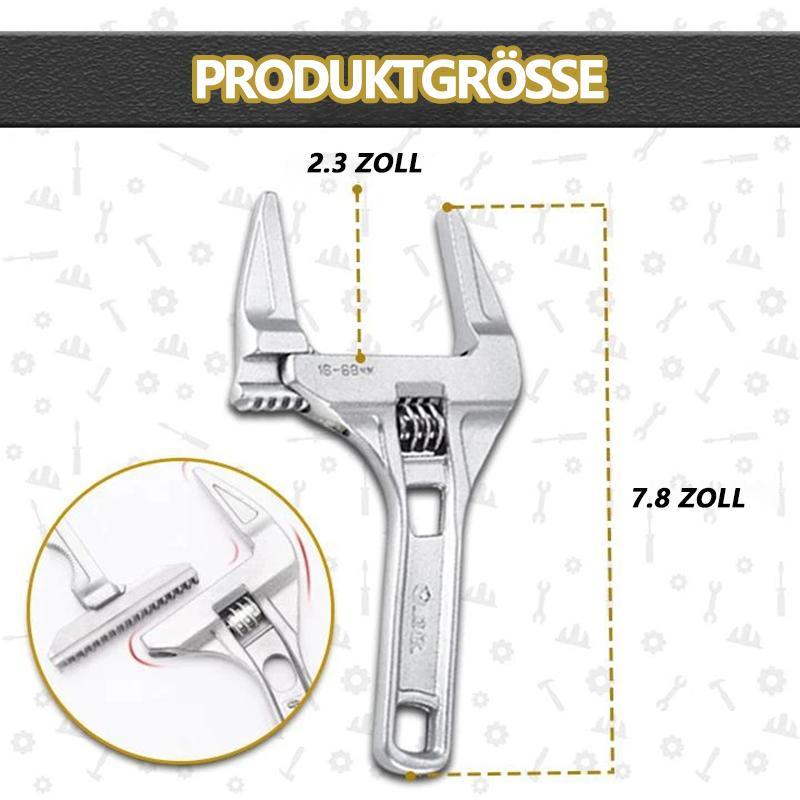 Super breiter verstellbarer Schraubenschlüssel
