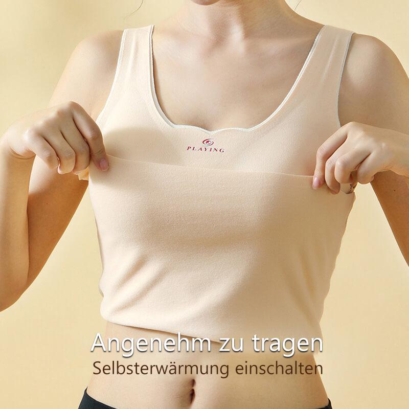 Nahtlose Slim Unterwäsche Weste aus Fleece