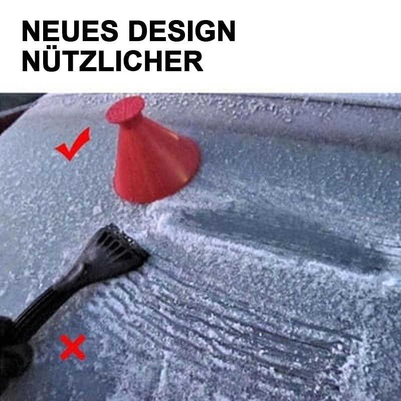 Magischer Auto-Eiskratzer