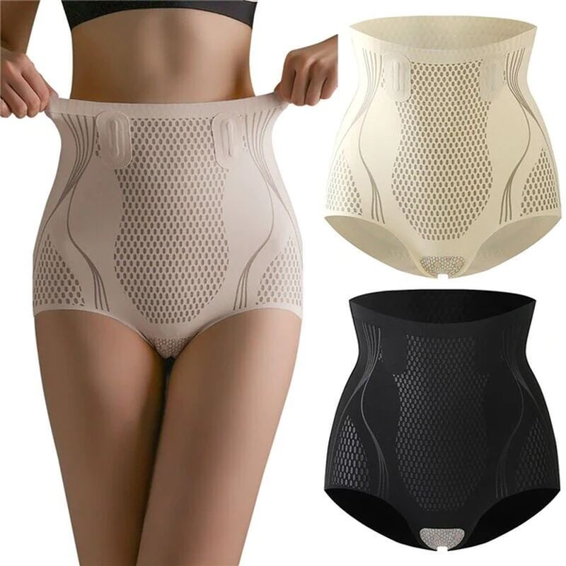 Ice Silk Ionenfaser-Reparatur Shaping Shorts