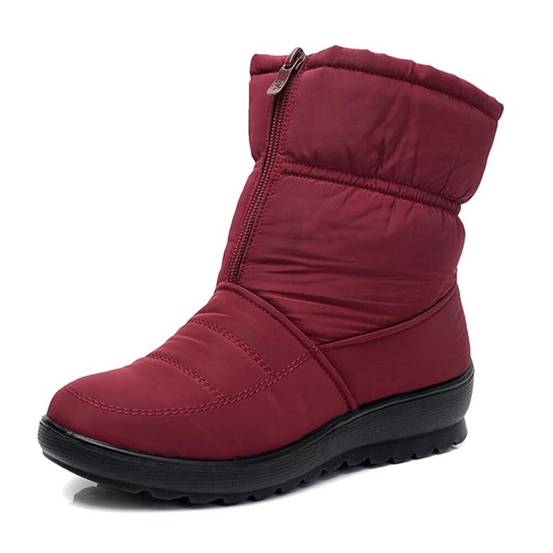 Schneestiefeletten für Damen - winterwarm