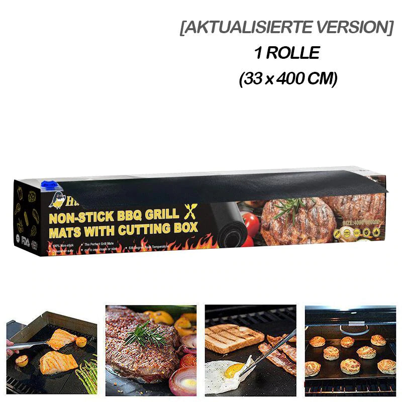 Antihaft BBQ Grillmatten mit Schneidebox