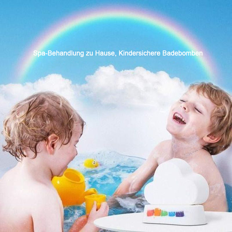 Kokosnuss Regenbogen Badebombe