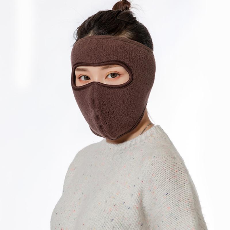 Warme Fleece-Maske