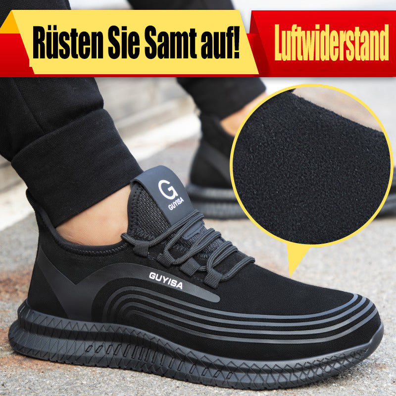 Pannensichere, Rutschfeste Herrenschuhe