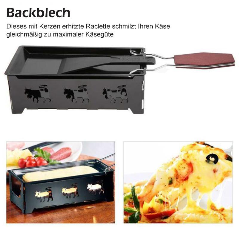 Antihaft-Käse-Raclette-Grillplatte