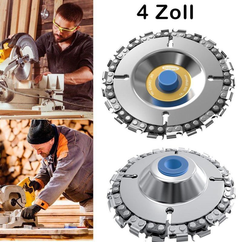 Mühle Kettenscheibe Holzschnitzscheibe 4 Zoll & 5 Zoll