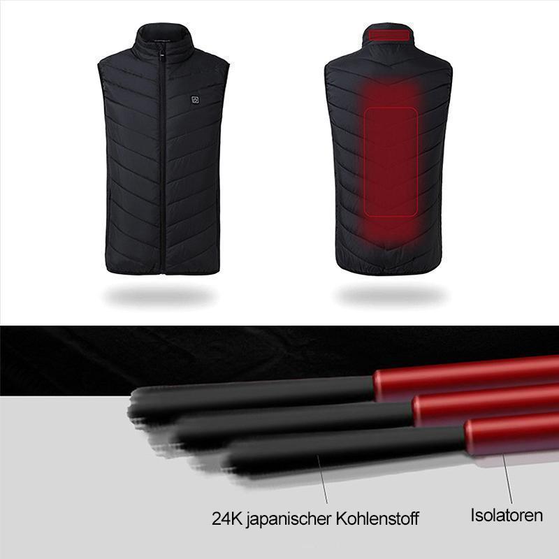 Beheizte Jacke, Winter Warm, USB Aufgeladen