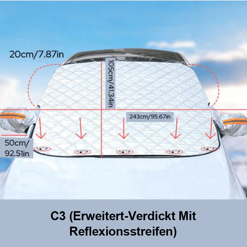 Magnetischer Autoschutz gegen Schnee