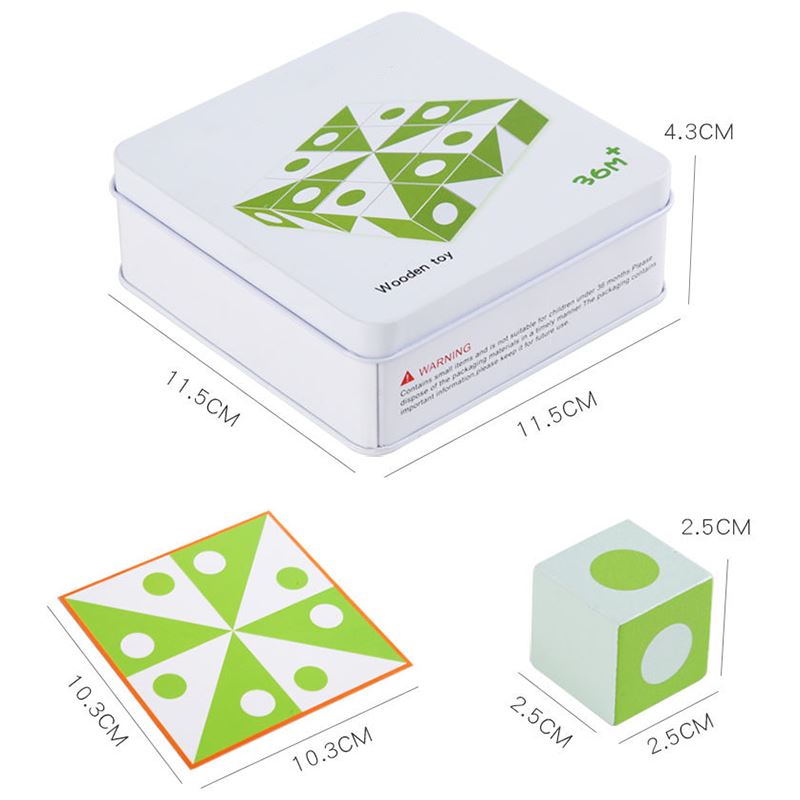 3D Puzzle Cube Bausteine