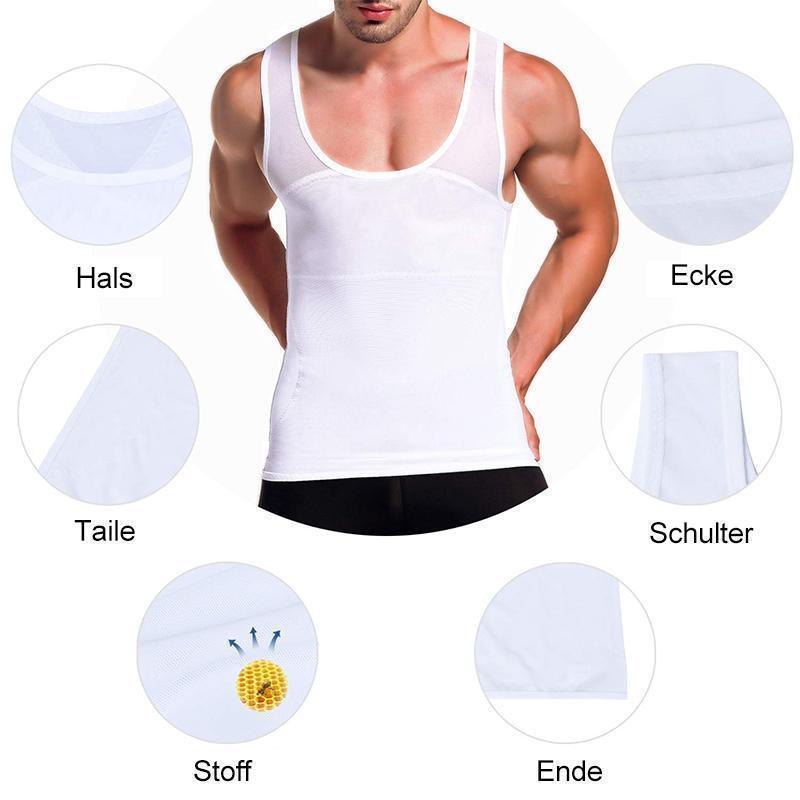 Körperformendes Kompressions Tank Top Herren