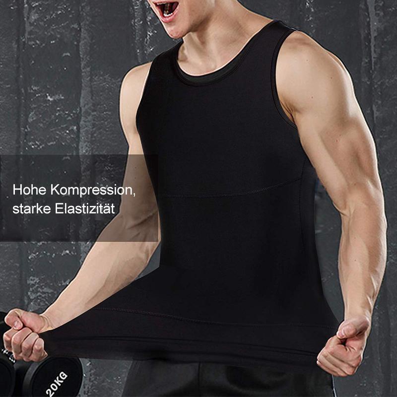 Körperformendes Kompressions Tank Top Herren